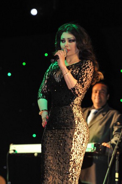Haifa Wehbe in Abu Dhabi
